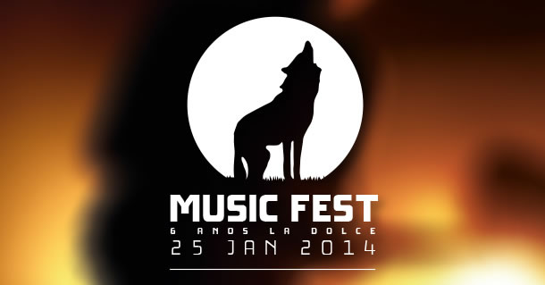 La Dolce 6 Music Fest - Mini Festival de Inverno a 25 de Janeiro em Lisboa