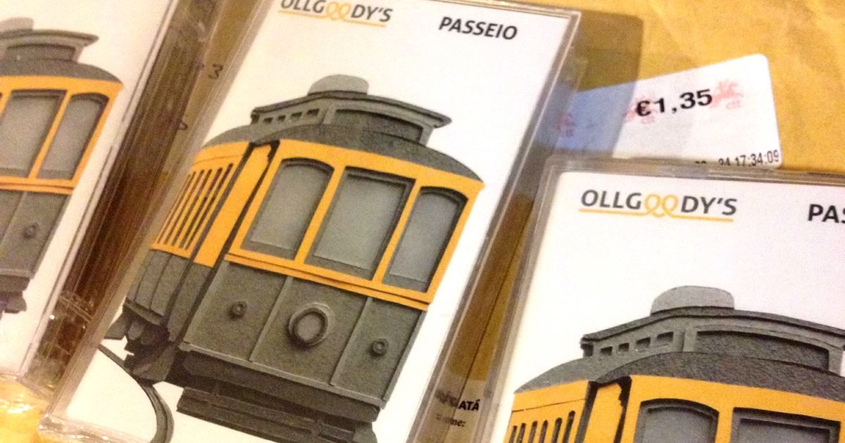 Passatempo: Temos 3 cassetes do álbum "Passeio" dos Ollgoody's para te oferecer
