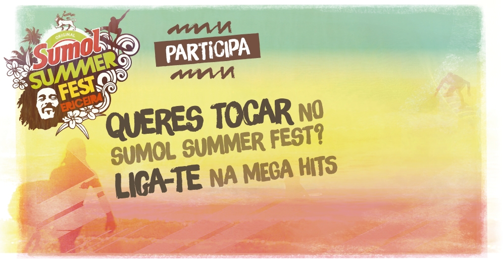 Concurso “Queres tocar no Sumol Summer Fest” e desconto de 10€ no passe