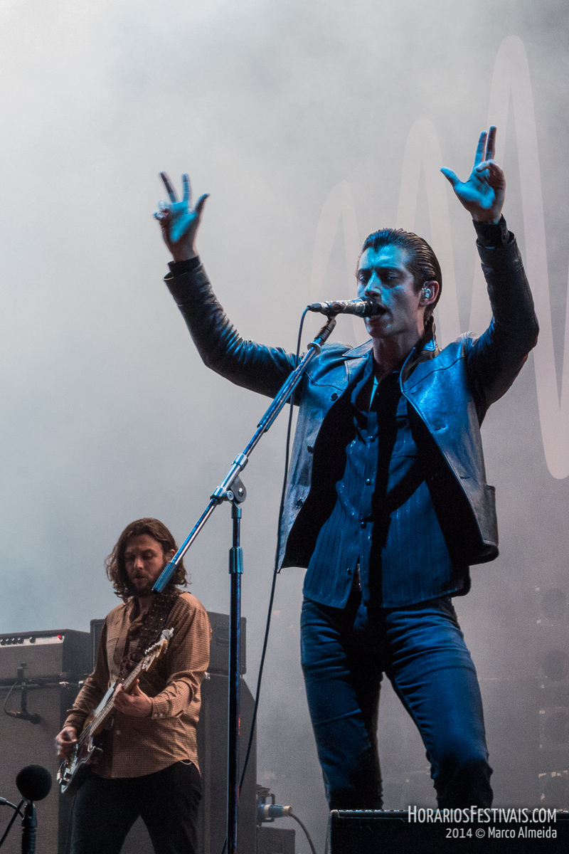 Fotos: Arctic Monkeys no Optimus Alive, 10 de Julho de ...