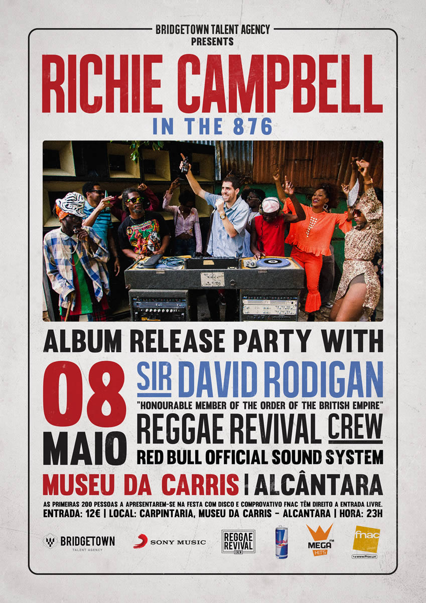 Richie Campbell convida David Rodigan para lançar "In The 876"