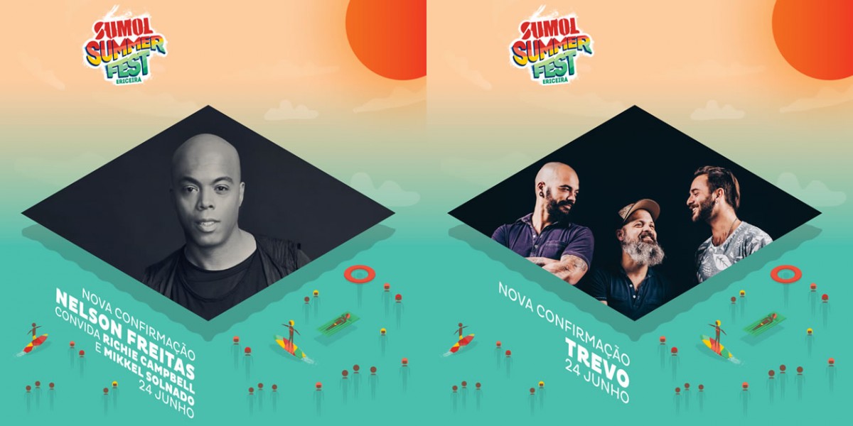 Novas confirmações no Sumol Summer Fest: Nelson Freitas e Trevo
