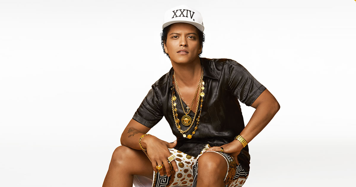 Bruno Mars apresenta a "24K Magic World Tour" em Lisboa a 4 de Abril