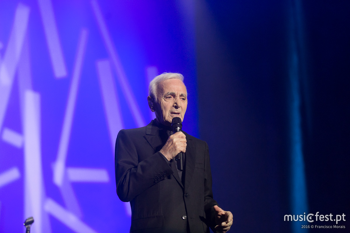 Vê aqui todas as fotos de Charles Aznavour no MEO Arena
