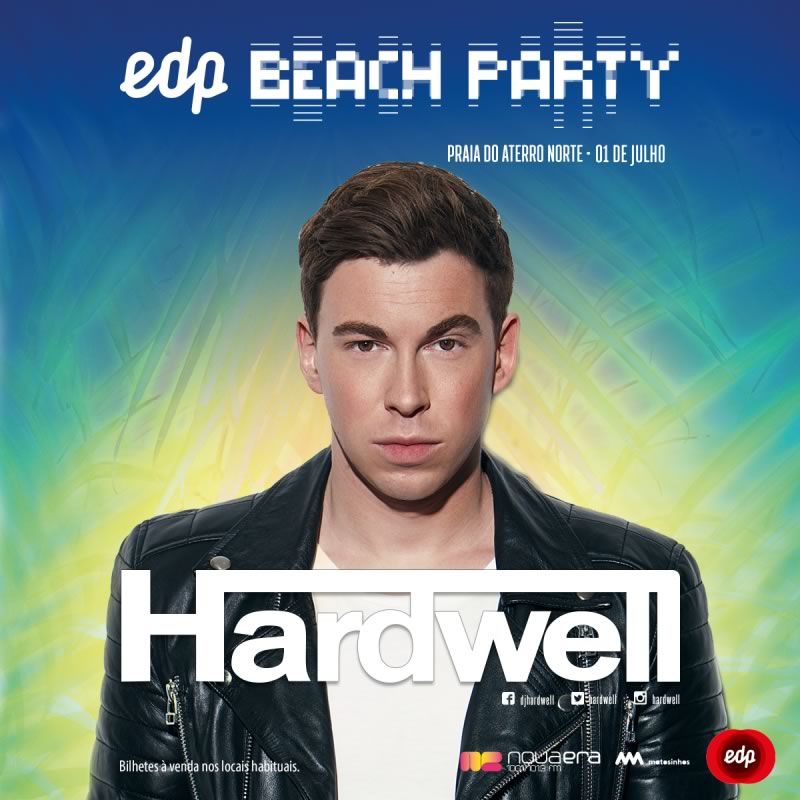 EDP Beach Party 2017: Hardwell é a primeira confirmação
