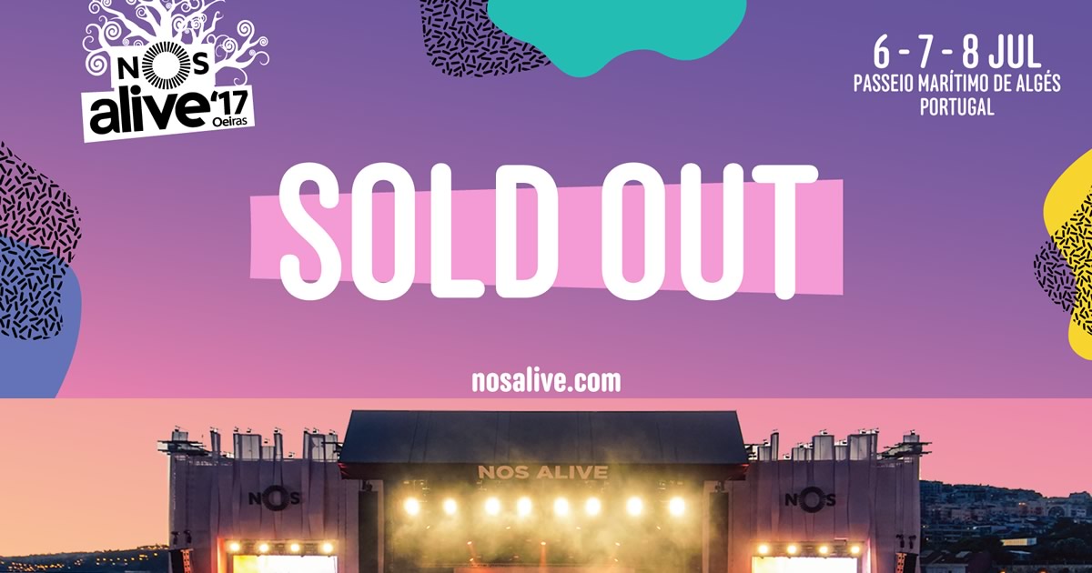 NOS Alive esgotado anuncia parceria com Festival Mad Cool