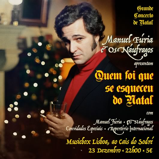 Manuel Fúria e os Náufragos lançam novo vídeo e anunciam mais convidados para concerto de Natal