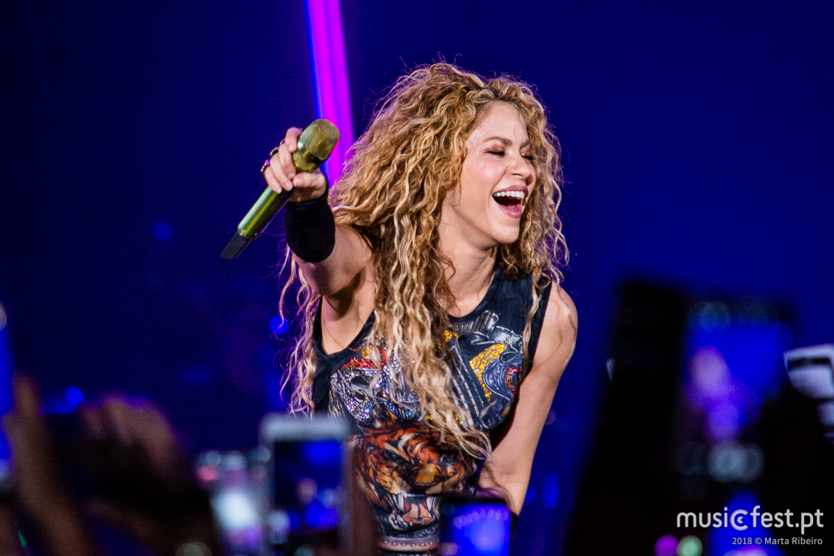 Vê aqui todas as fotos de Shakira na Altice Arena