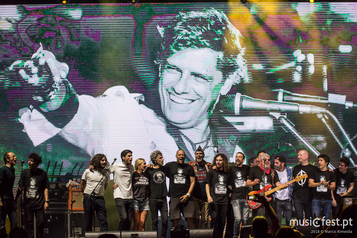 Vê aqui todas as fotos do tributo Who The F*ck Is Zé Pedro?, no Super Bock Super Rock