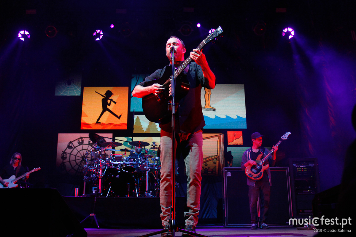 Vê aqui todas as fotos de Dave Matthews Band na Altice Arena