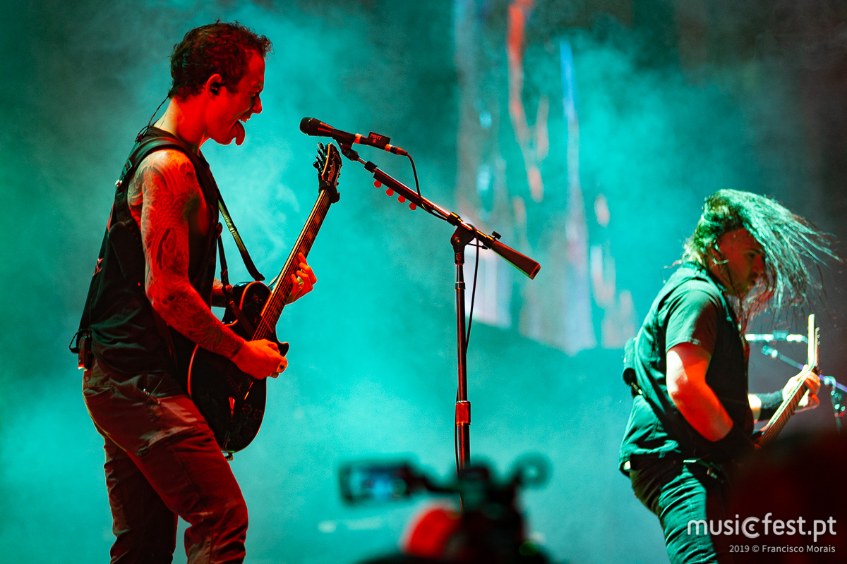 Trivium e Heaven Shall Burn ao vivo em Lisboa em Novembro de 2021