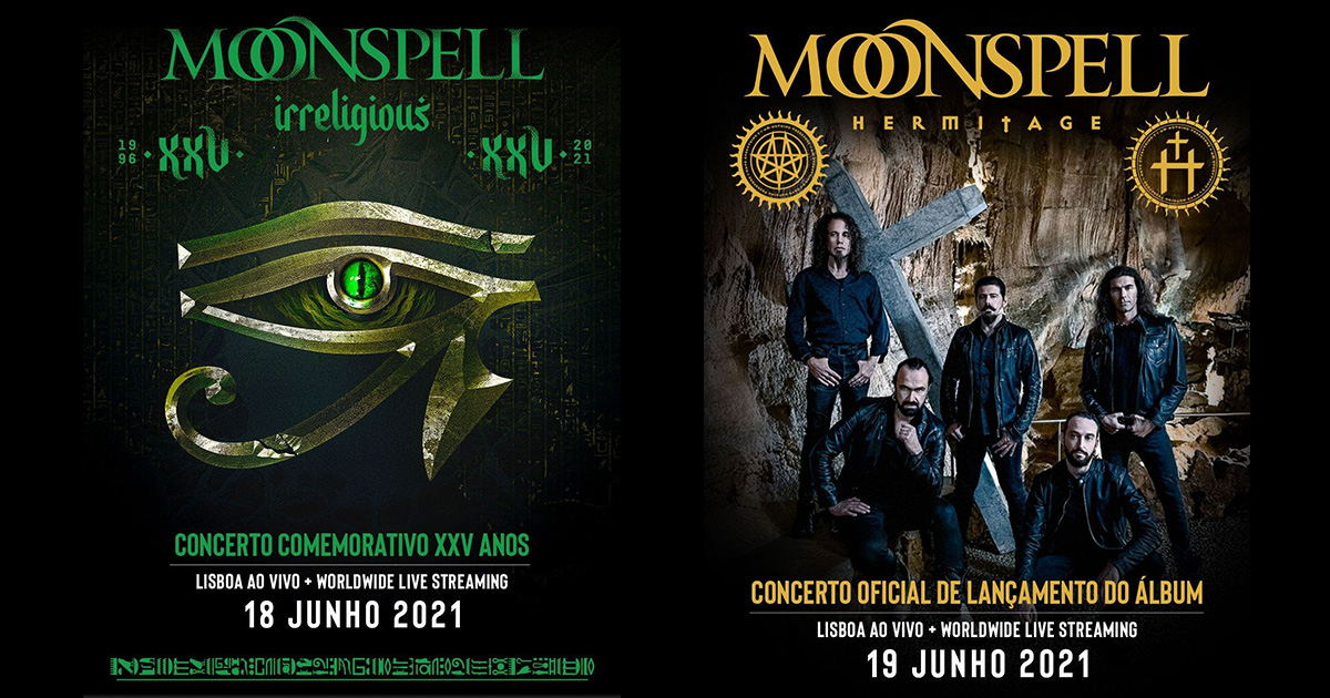 Moonspell no novo Lisboa ao Vivo com dois concertos em Junho
