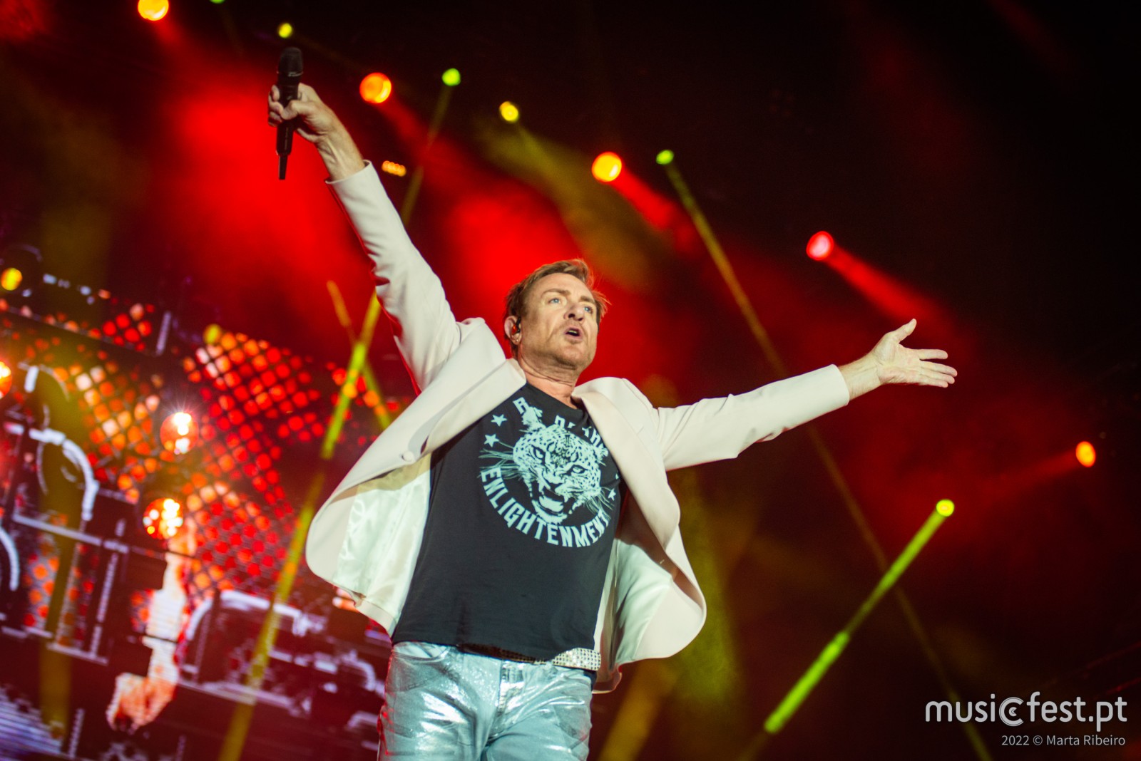 Vê aqui todas as fotos de Duran Duran no Rock in Rio Lisboa 2022.