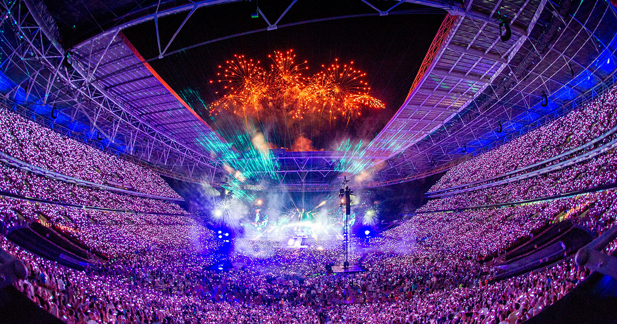 Coldplay apresentam a Music of the Spheres World Tour em Coimbra, em Maio de 2023