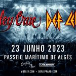 Mötley Crüe e Def Leppard apresentam “The World Tour” em Portugal em Junho de 2023