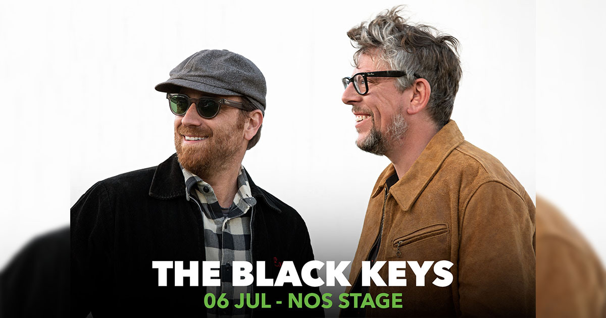 A 15ª edição do NOS Alive apresenta The Black Keys como primeira confirmação