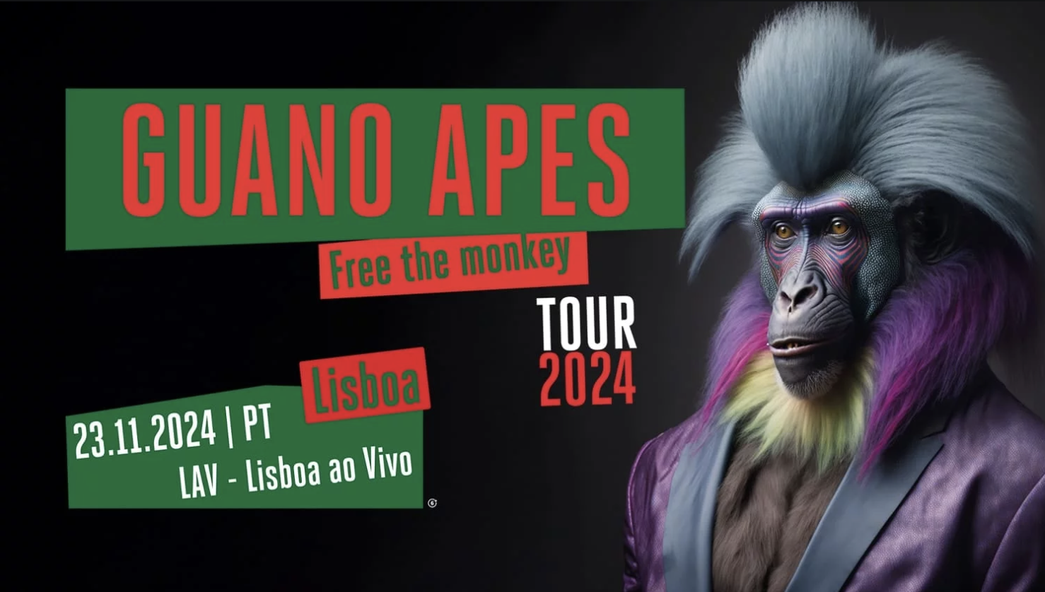 Guano Apes voltam a Portugal com "Free The Monkey Tour", em 2024