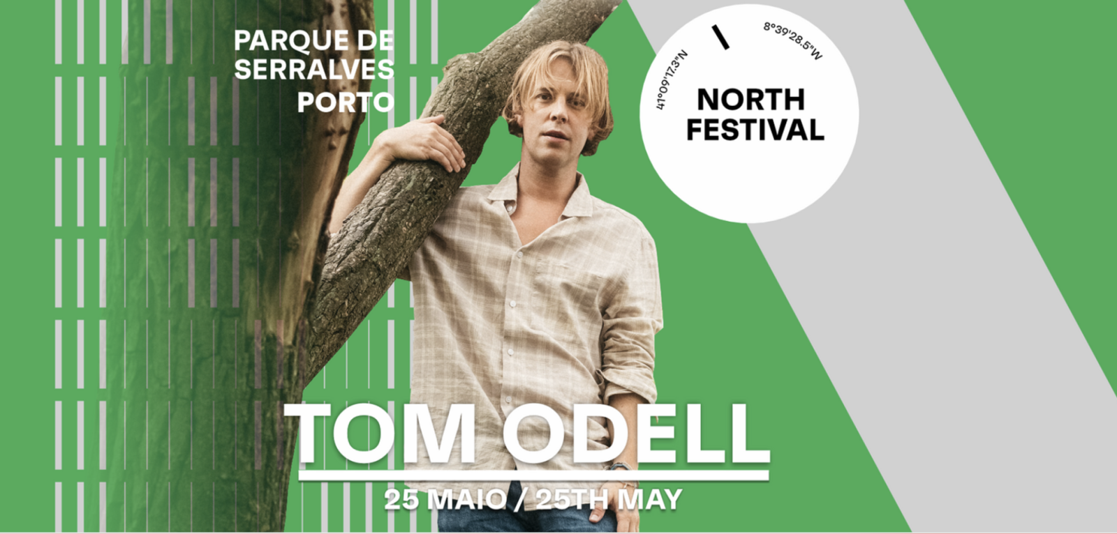 Tom Odell é a mais recente confirmação do North Festival