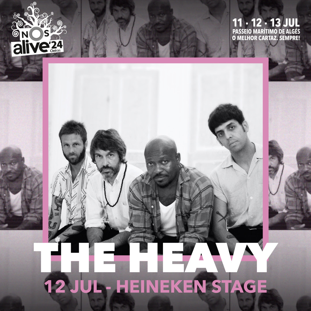 The Heavy são a nova confirmação da 16ª edição do NOS Alive '24