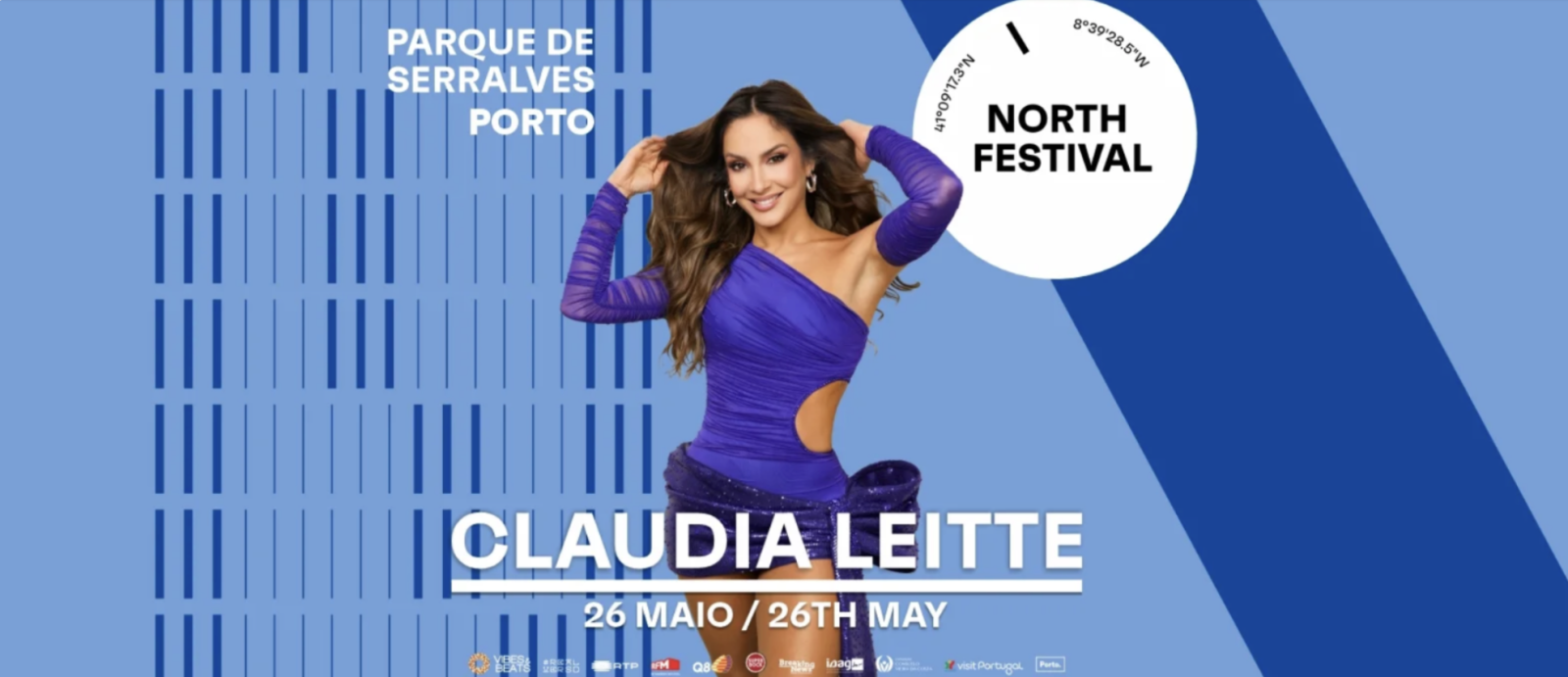 Claudia Leitte, Bell Marques e Grupo Menos É Mais são as novas confirmações do North Festival '24