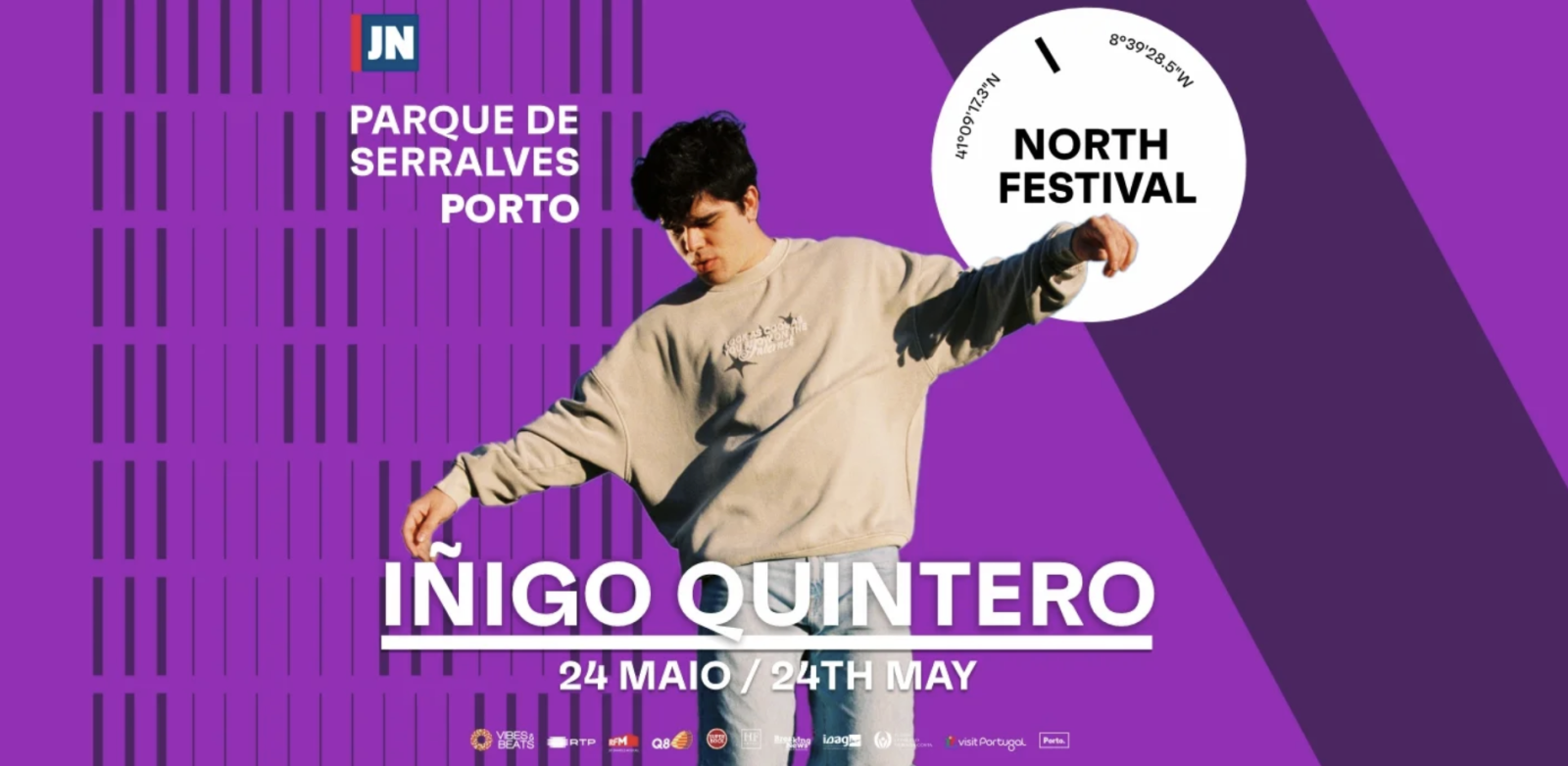 Iñigo Quintero confirmado para o primeiro dia do North Festival '24