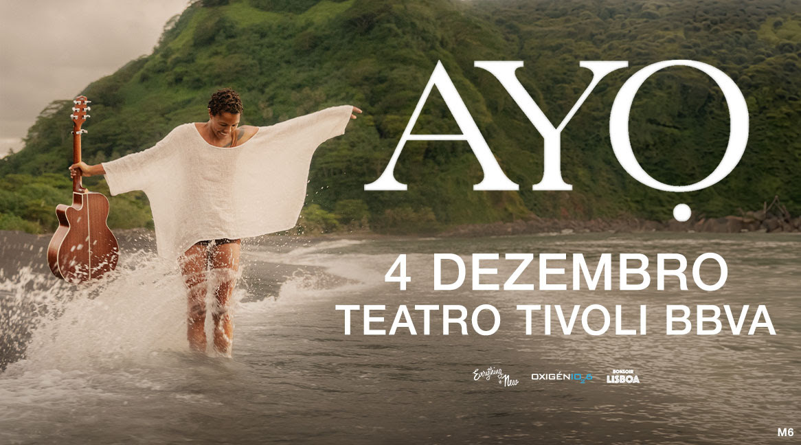 Ayọ atua no Teatro Tivoli BBVA em Dezembro deste ano