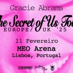 Gracie Abrams em estreia absoluta na MEO Arena em 2025