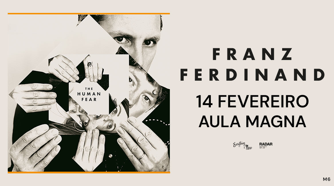 Franz Ferdinand em nome próprio na Aula Magna em Lisboa em 2025