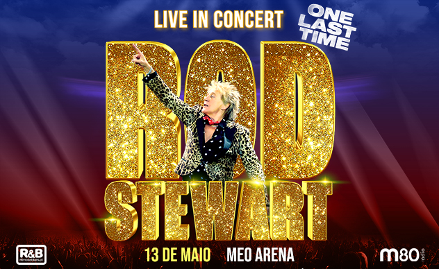 Rod Stewart atua na MEO Arena em Maio de 2025