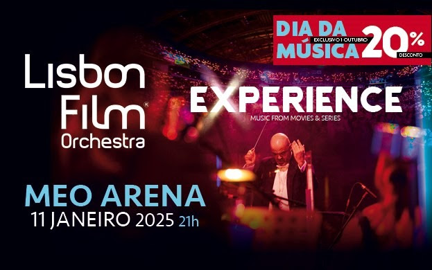 Lisbon Film Orchestra está de regresso à MEO Arena a 11 de Janeiro de 2025